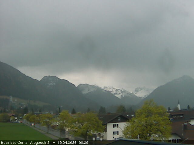 Archived image Webcam At the outskirts of Oberstdorf