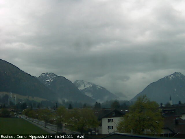 Archived image Webcam At the outskirts of Oberstdorf
