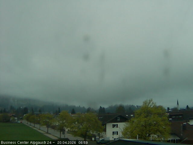 Archiv Foto Webcam Ortseingang Oberstdorf