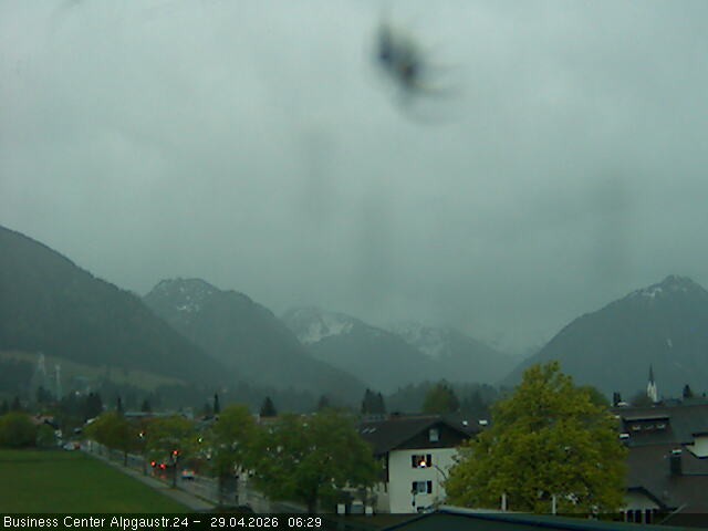 Archiv Foto Webcam Ortseingang Oberstdorf