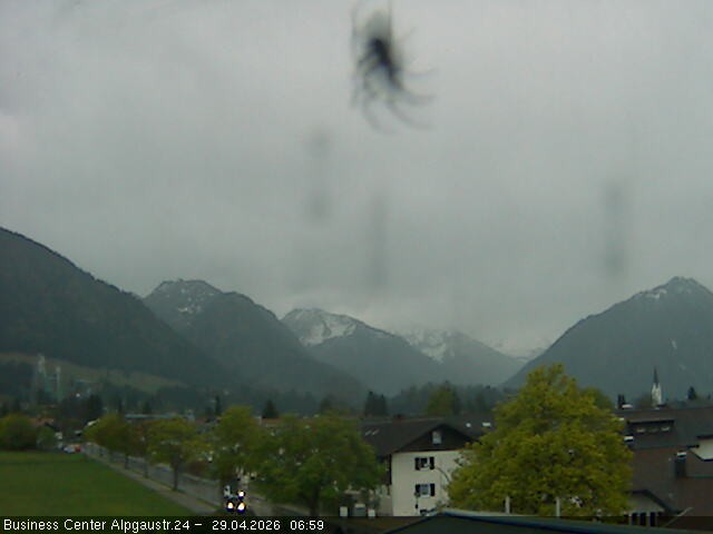 Archiv Foto Webcam Ortseingang Oberstdorf