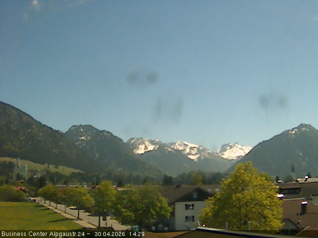 Archiv Foto Webcam Ortseingang Oberstdorf