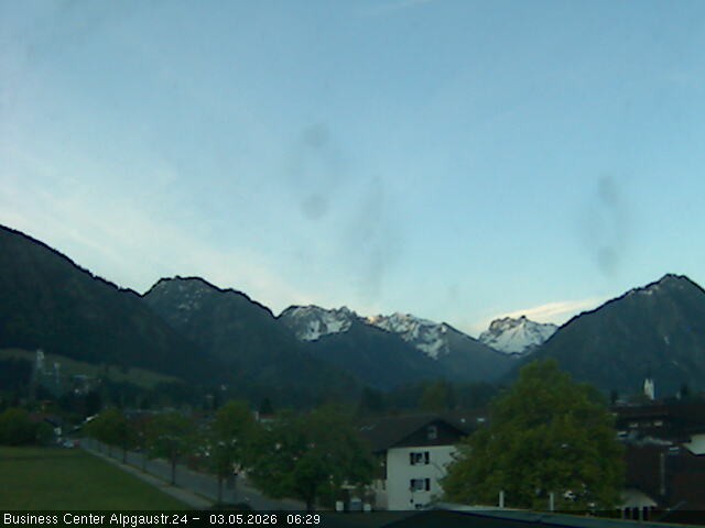 Archived image Webcam At the outskirts of Oberstdorf
