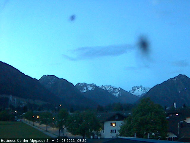 Archived image Webcam At the outskirts of Oberstdorf