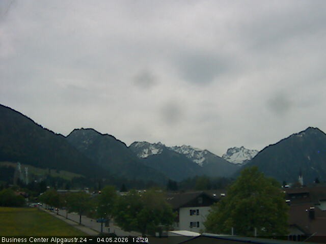 Archived image Webcam At the outskirts of Oberstdorf