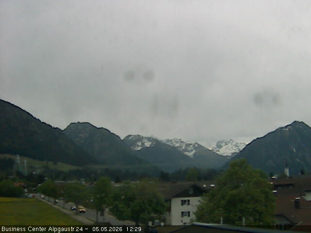 Archiv Foto Webcam Ortseingang Oberstdorf