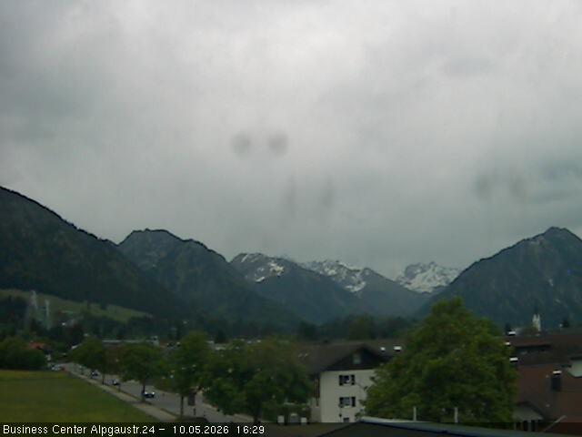 Archiv Foto Webcam Ortseingang Oberstdorf