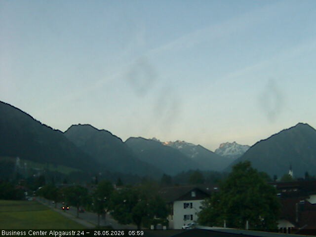 Archived image Webcam At the outskirts of Oberstdorf