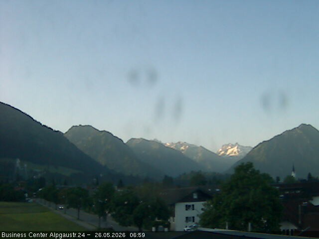 Archived image Webcam At the outskirts of Oberstdorf