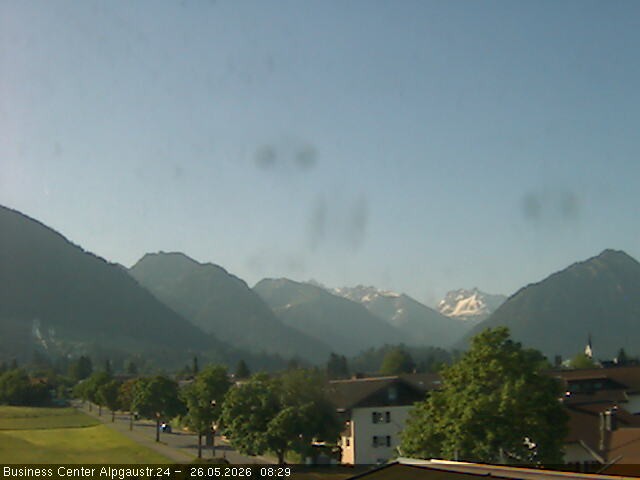 Archived image Webcam At the outskirts of Oberstdorf