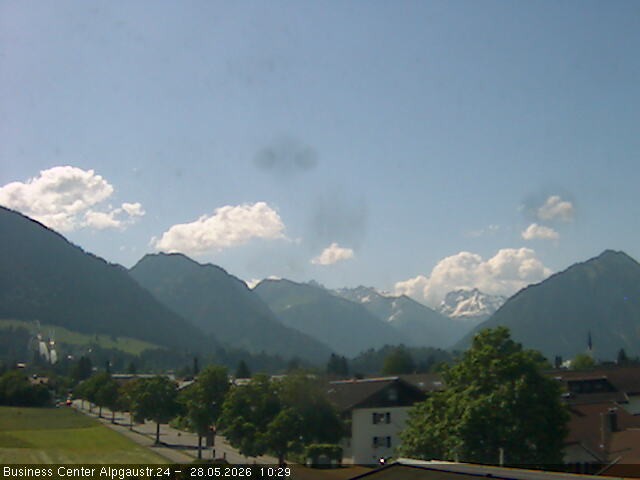 Archived image Webcam At the outskirts of Oberstdorf