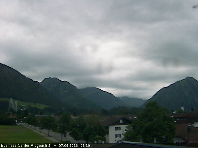 Archiv Foto Webcam Ortseingang Oberstdorf