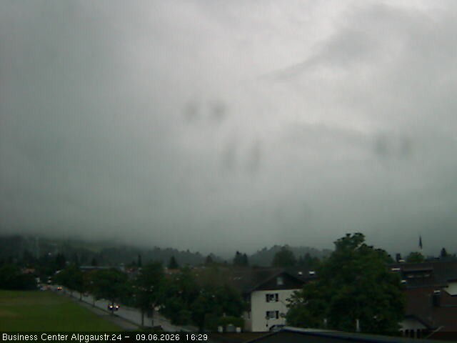 Archiv Foto Webcam Ortseingang Oberstdorf