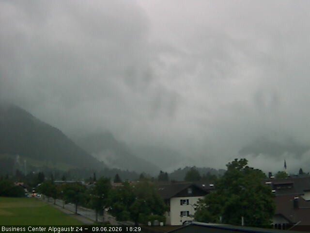 Archiv Foto Webcam Ortseingang Oberstdorf