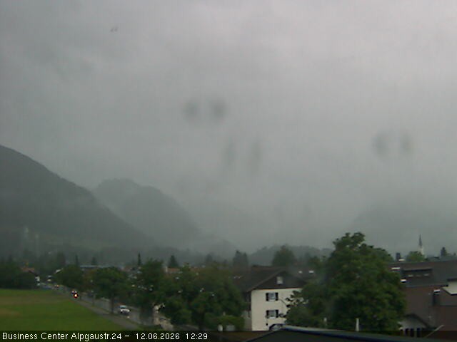 Archiv Foto Webcam Ortseingang Oberstdorf