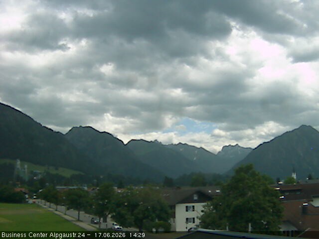 Archiv Foto Webcam Ortseingang Oberstdorf