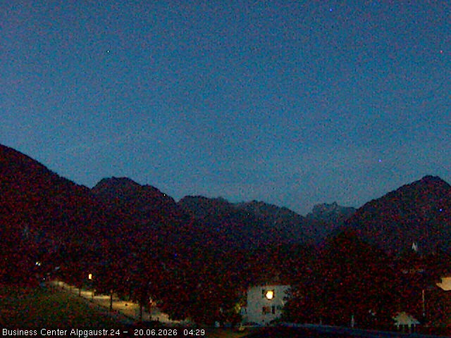 Archiv Foto Webcam Ortseingang Oberstdorf