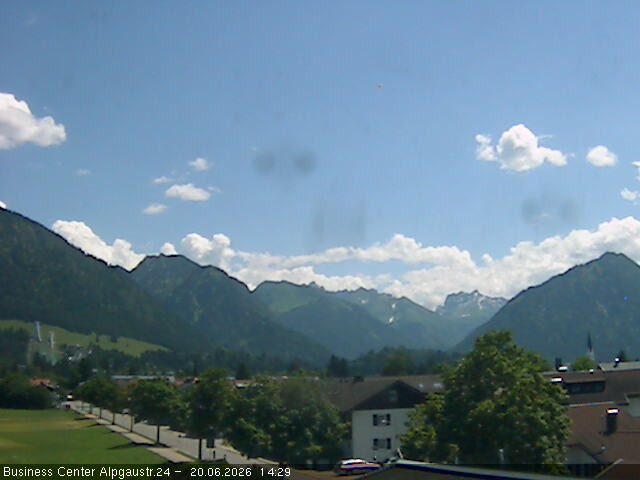 Archiv Foto Webcam Ortseingang Oberstdorf