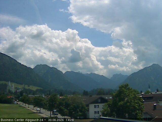 Archived image Webcam At the outskirts of Oberstdorf