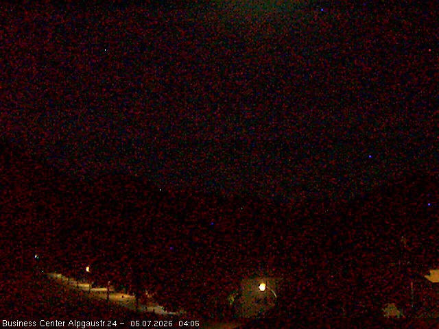 Archiv Foto Webcam Ortseingang Oberstdorf