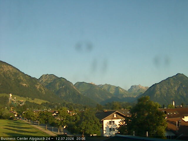 Archived image Webcam At the outskirts of Oberstdorf