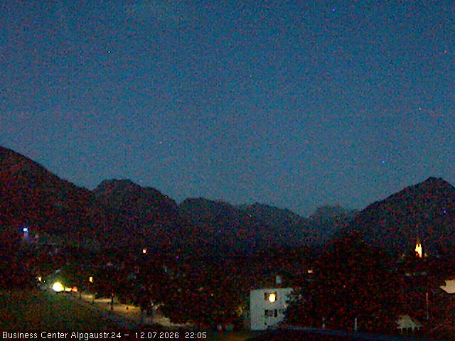 Archived image Webcam At the outskirts of Oberstdorf