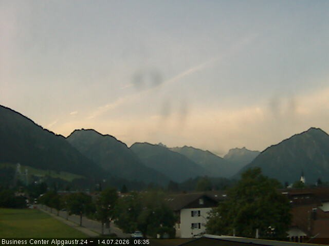 Archiv Foto Webcam Ortseingang Oberstdorf