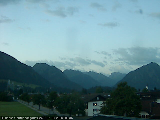 Archived image Webcam At the outskirts of Oberstdorf