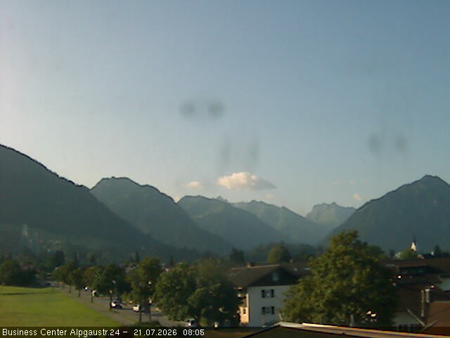 Archived image Webcam At the outskirts of Oberstdorf
