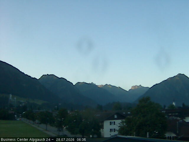 Archived image Webcam At the outskirts of Oberstdorf