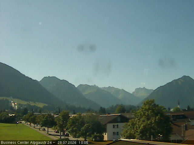 Archived image Webcam At the outskirts of Oberstdorf