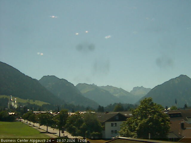 Archived image Webcam At the outskirts of Oberstdorf