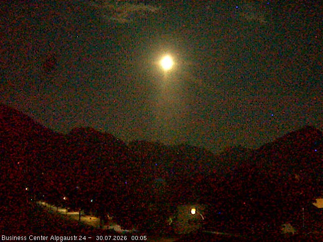 Archiv Foto Webcam Ortseingang Oberstdorf