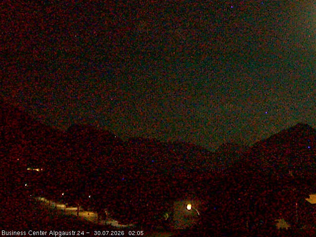 Archiv Foto Webcam Ortseingang Oberstdorf