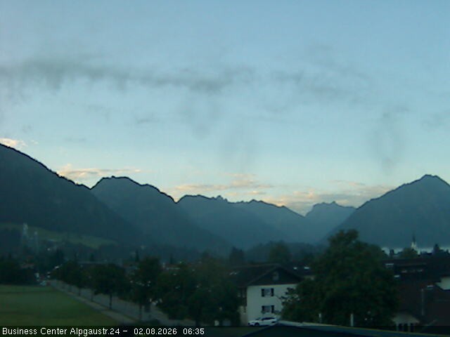 Archived image Webcam At the outskirts of Oberstdorf
