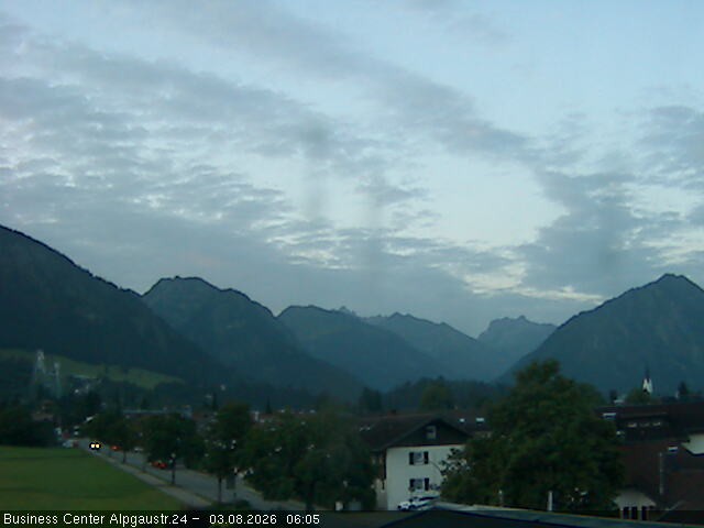Archiv Foto Webcam Ortseingang Oberstdorf