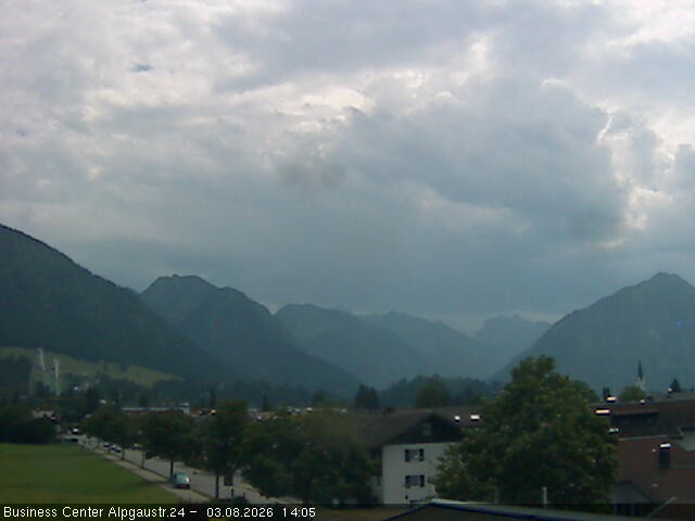 Archiv Foto Webcam Ortseingang Oberstdorf