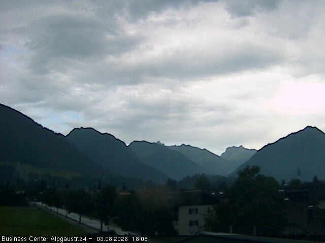 Archiv Foto Webcam Ortseingang Oberstdorf