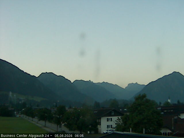 Archiv Foto Webcam Ortseingang Oberstdorf