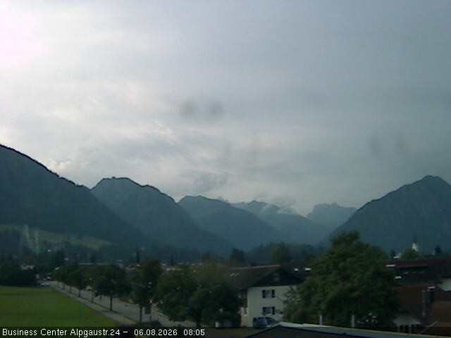 Archiv Foto Webcam Ortseingang Oberstdorf