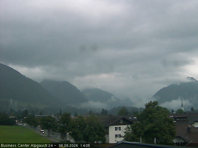 Archiv Foto Webcam Ortseingang Oberstdorf