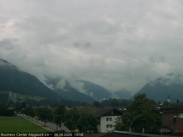 Archiv Foto Webcam Ortseingang Oberstdorf