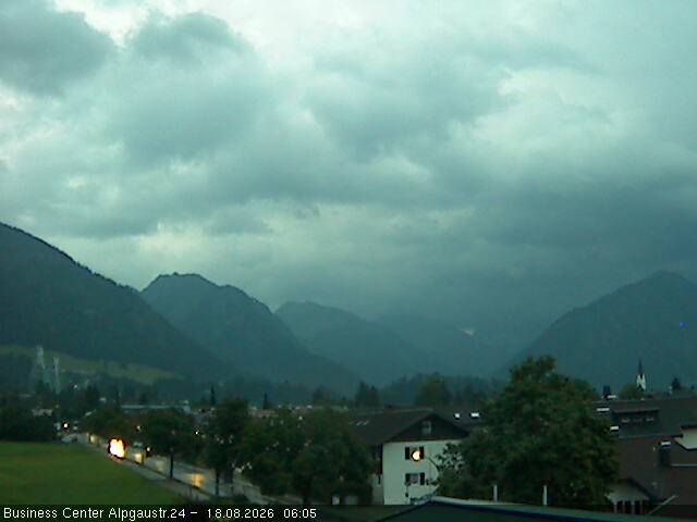 Archiv Foto Webcam Ortseingang Oberstdorf