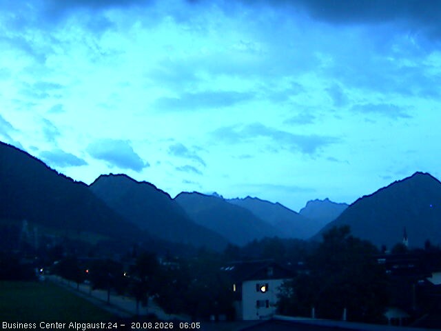 Archiv Foto Webcam Ortseingang Oberstdorf