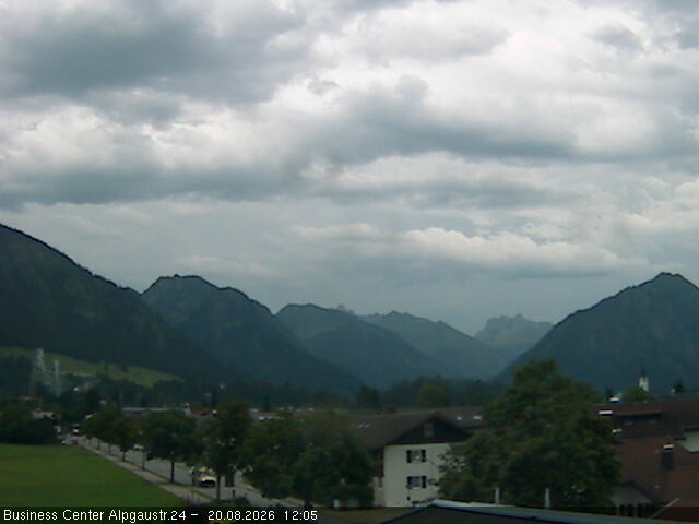 Archiv Foto Webcam Ortseingang Oberstdorf