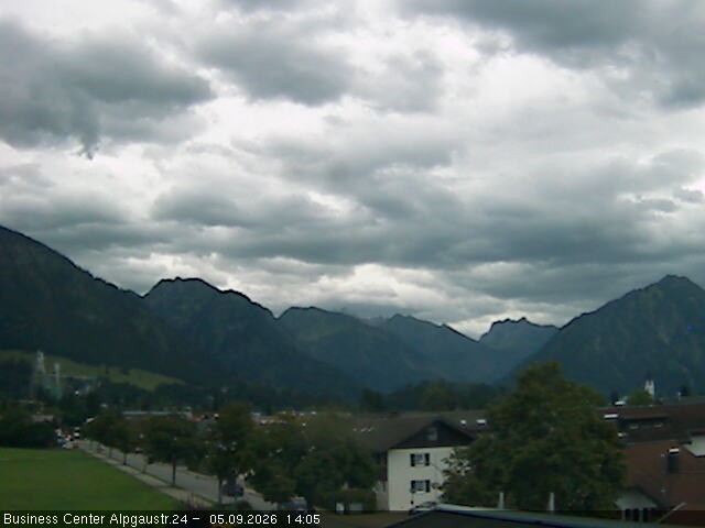Archiv Foto Webcam Ortseingang Oberstdorf