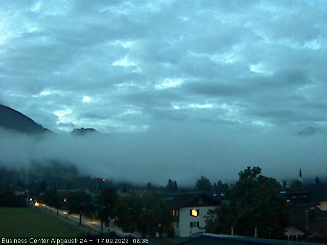 Archiv Foto Webcam Ortseingang Oberstdorf