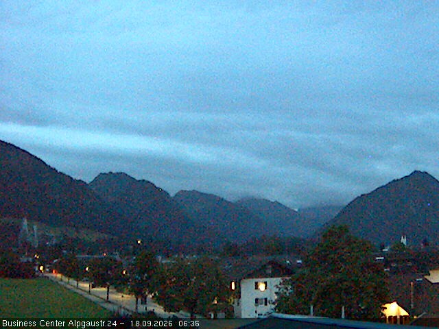 Archived image Webcam At the outskirts of Oberstdorf