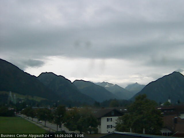 Archived image Webcam At the outskirts of Oberstdorf