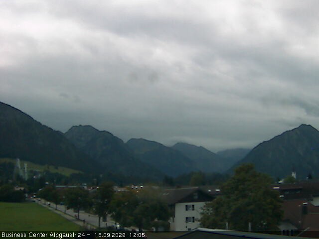 Archived image Webcam At the outskirts of Oberstdorf